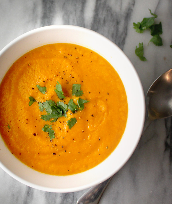 Carrot Cumin Soup & Eat Right For Your Sight Review - Healing and Eating